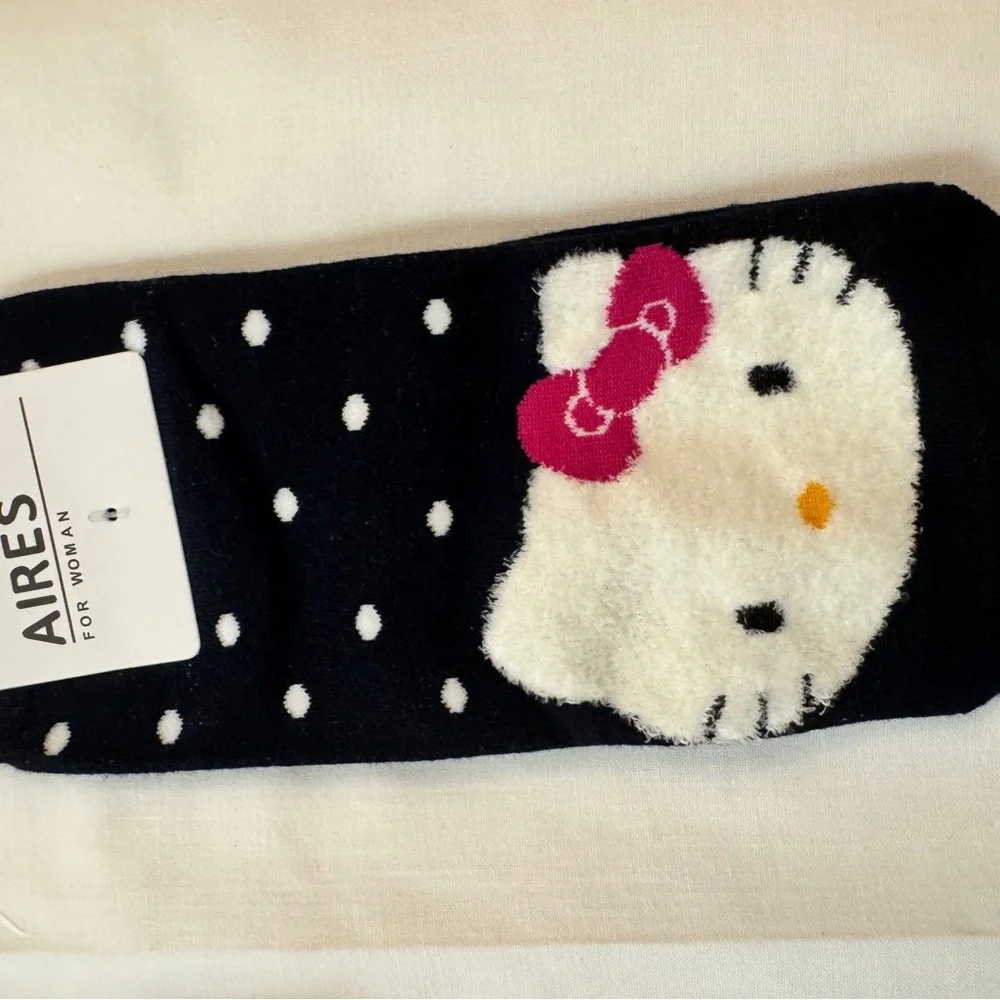 Kitty inspired Kids/Adult Socks Set - Multicolor ( 4 pairs per pack)